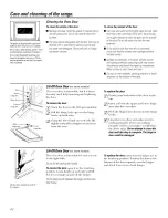 Предварительный просмотр 42 страницы GE EER3000F01CC Owner'S Manual