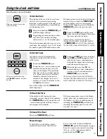 Preview for 15 page of GE EGR3000 Owner'S Manual & Installation Instructions