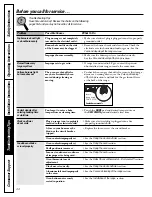 Preview for 44 page of GE EGR3000 Owner'S Manual & Installation Instructions