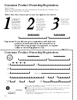 Preview for 52 page of GE EGR3000 Owner'S Manual & Installation Instructions