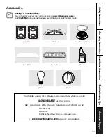 Preview for 53 page of GE EGR3000 Owner'S Manual & Installation Instructions