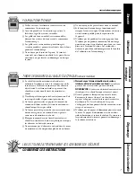 Preview for 63 page of GE EGR3000 Owner'S Manual & Installation Instructions