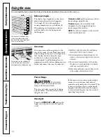 Preview for 12 page of GE EGR3001 Owner'S Manual & Installation Instructions