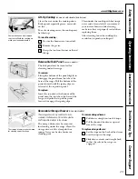 Preview for 29 page of GE EGR3001 Owner'S Manual & Installation Instructions