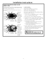 Предварительный просмотр 3 страницы GE Electric Dryer 02 Installation Instructions Manual