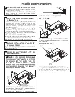 Предварительный просмотр 7 страницы GE Electric Dryer 02 Installation Instructions Manual