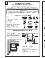 Preview for 16 page of GE Electronic Dishwasher Use And Care Manual