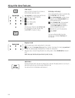 Предварительный просмотр 10 страницы GE EM720DG Owner'S Manual