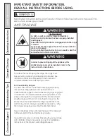 Предварительный просмотр 2 страницы GE EML835 Owner'S Manual