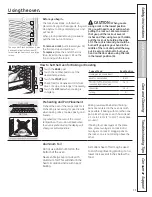 Предварительный просмотр 11 страницы GE EML835 Owner'S Manual