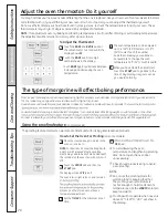 Предварительный просмотр 20 страницы GE EML835 Owner'S Manual