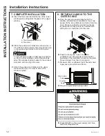 Preview for 12 page of GE ENERGY STAR AHC18 Series Owner'S Manual