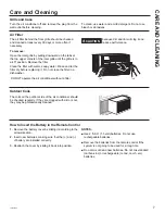 Preview for 7 page of GE ENERGY STAR AHC24 Series Owner'S Manual & Installation Instructions