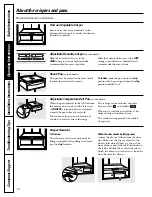 Preview for 10 page of GE ENERGY STAR GBS22HBS Owner'S Manual And Installation Instructions