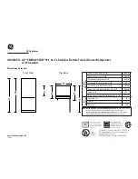 GE Energy Star GDS18SBR Product Information preview