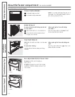 Preview for 10 page of GE Energy Star GFSF2KEY Owner'S Manual And Installation Manual