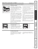 Preview for 11 page of GE Energy Star GFSF2KEY Owner'S Manual And Installation Manual