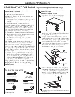 Предварительный просмотр 23 страницы GE Energy Star GFSF2KEY Owner'S Manual And Installation Manual