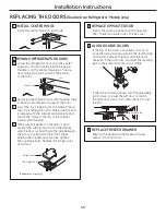 Предварительный просмотр 29 страницы GE Energy Star GFSF2KEY Owner'S Manual And Installation Manual