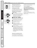 Preview for 50 page of GE Energy Star GFSF2KEY Owner'S Manual And Installation Manual