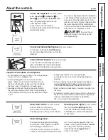 Preview for 5 page of GE ENERGY STAR GFSF6KEX Owner'S Manual And Installation Instructions