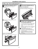 Preview for 20 page of GE ENERGY STAR GFSF6KEX Owner'S Manual And Installation Instructions