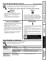 Preview for 67 page of GE ENERGY STAR GFSF6KEX Owner'S Manual And Installation Instructions