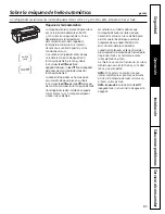 Preview for 85 page of GE ENERGY STAR GFSF6KEX Owner'S Manual And Installation Instructions