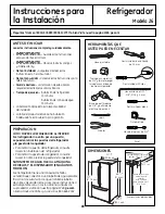 Preview for 89 page of GE ENERGY STAR GFSF6KEX Owner'S Manual And Installation Instructions