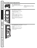 Preview for 8 page of GE ENERGY STAR GFSF6KEX Owner'S Manual & Installation Instructions