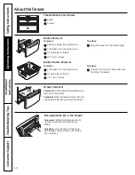 Preview for 10 page of GE ENERGY STAR GFSF6KEX Owner'S Manual & Installation Instructions