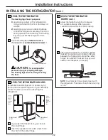 Preview for 22 page of GE ENERGY STAR GFSF6KEX Owner'S Manual & Installation Instructions