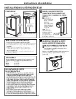 Preview for 52 page of GE ENERGY STAR GFSF6KEX Owner'S Manual & Installation Instructions