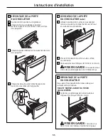 Preview for 55 page of GE ENERGY STAR GFSF6KEX Owner'S Manual & Installation Instructions