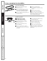 Preview for 84 page of GE ENERGY STAR GFSF6KEX Owner'S Manual & Installation Instructions