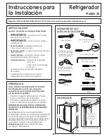 Preview for 85 page of GE ENERGY STAR GFSF6KEX Owner'S Manual & Installation Instructions