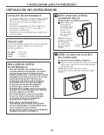 Preview for 86 page of GE ENERGY STAR GFSF6KEX Owner'S Manual & Installation Instructions