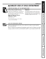 Preview for 3 page of GE ENERGY STAR GTH21SCXSS Owner'S Manual And Installation Instructions