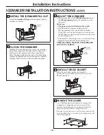 Preview for 14 page of GE ENERGY STAR GTH21SCXSS Owner'S Manual And Installation Instructions