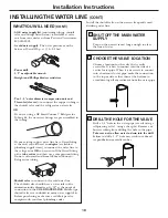 Preview for 18 page of GE ENERGY STAR GTH21SCXSS Owner'S Manual And Installation Instructions