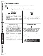 Preview for 26 page of GE ENERGY STAR GTH21SCXSS Owner'S Manual And Installation Instructions