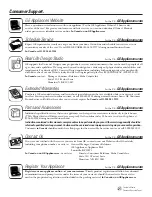 Preview for 96 page of GE ENERGY STAR GTH21SCXSS Owner'S Manual And Installation Instructions