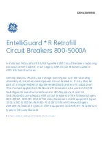 GE EntelliGuard AKR30S-800A Installation Manual preview