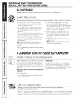 Предварительный просмотр 2 страницы GE ESH22JFXKWW and Owner'S Manual And Installation Instructions