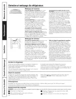 Предварительный просмотр 30 страницы GE ESH22JFXKWW and Owner'S Manual And Installation Instructions