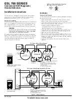 GE ESL 700 Series Installation Instructions preview