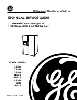 GE ESS22 Series Technical Service Manual preview