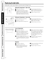 Preview for 16 page of GE ESS25XGSBBB and Owner'S Manual And Installation