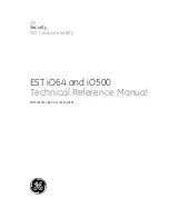 Предварительный просмотр 1 страницы GE EST iO64 Technical Reference Manual