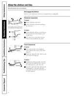 Предварительный просмотр 6 страницы GE ETS18XBPFRBB and Owner'S Manual And Installation Instructions